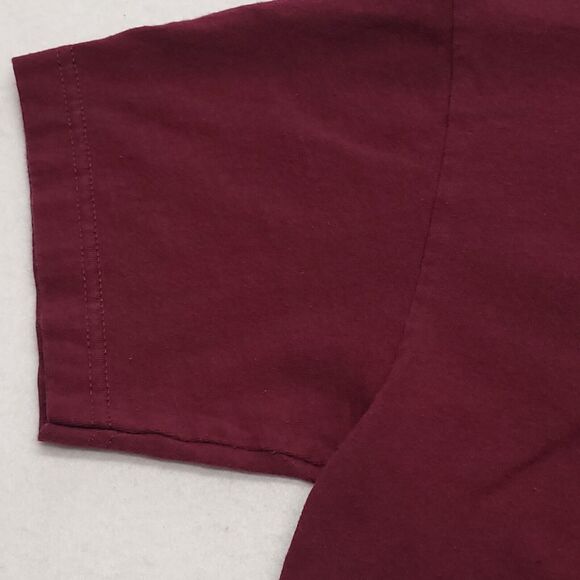 Goodguys Casual Graphic Short Sleeve T Shirt Adult Mens Size Medium M Maroon - Picture 5 of 8